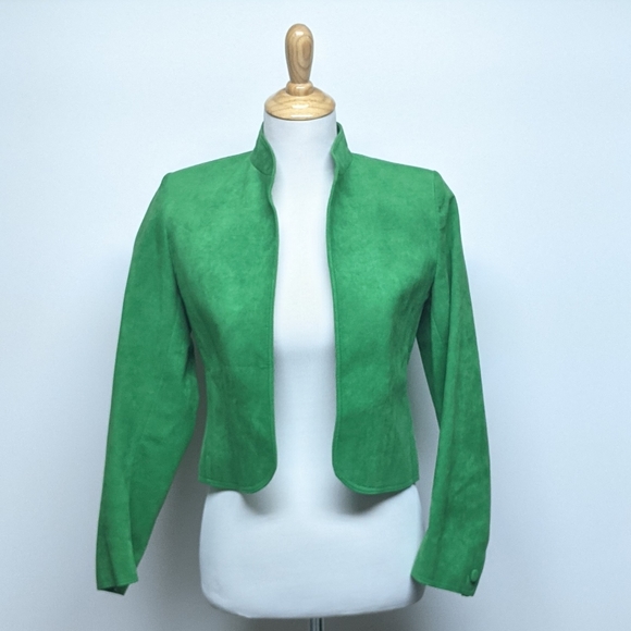 Adolph Schuman Jackets & Blazers - Vintage Adolph Schuman for Lilli Ann Union Made Ultra Suede Jacket Sz 4